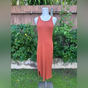 Rip Curl Premium Rib Racerback Dress Auburn Size M